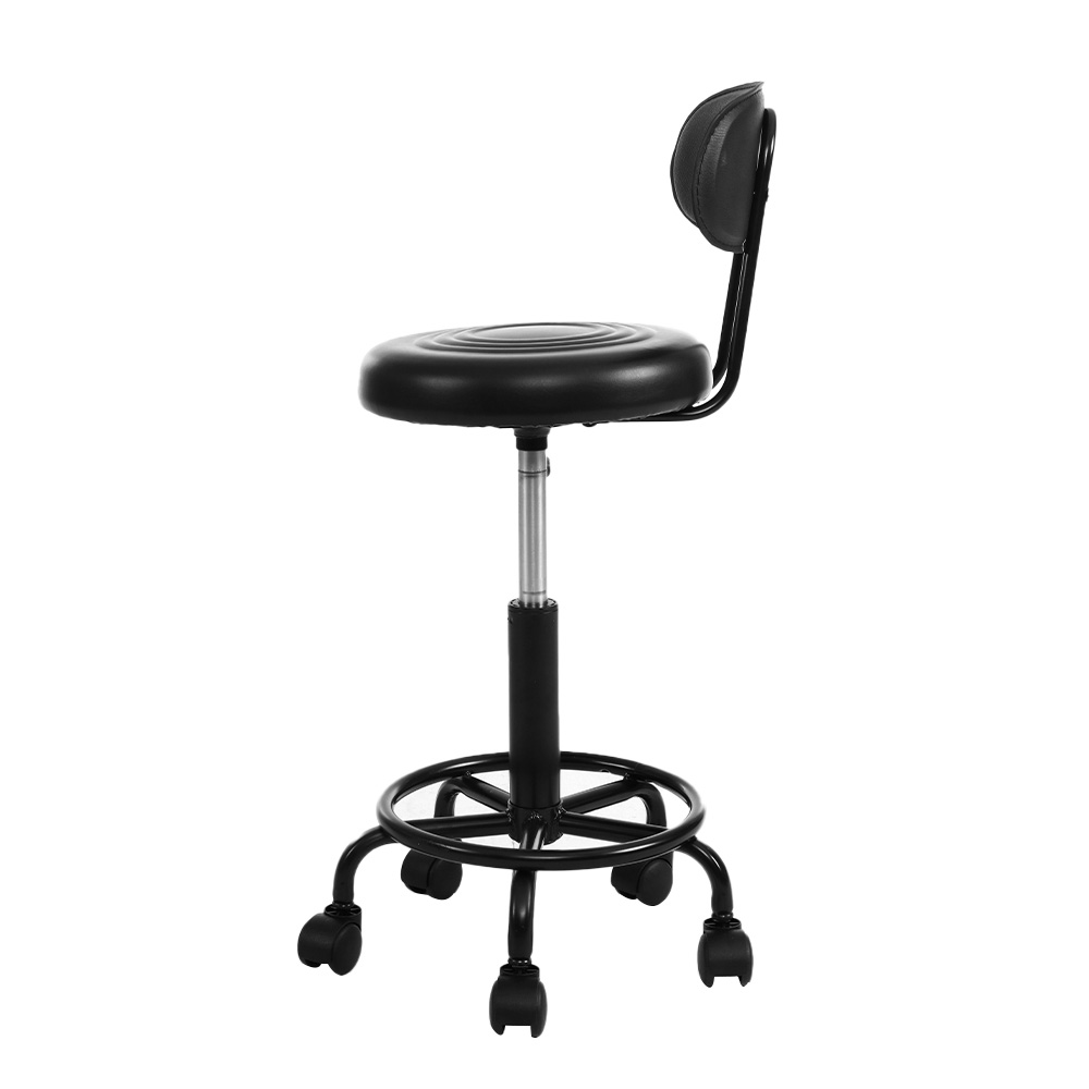 Salon Stool Swivel Chairs With Back Barber Beauty Hydraulic Lift